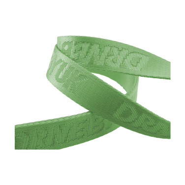 Logo trade promotional items image of: Lanyard Deep Woven 25 mm keycord