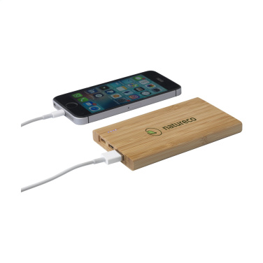 Logotrade corporate gift picture of: Bamboo 4000 Powerbank external charger