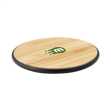 Logotrade promotional gifts photo of: Bamboo 10W Wireless Charger wireless fast charger