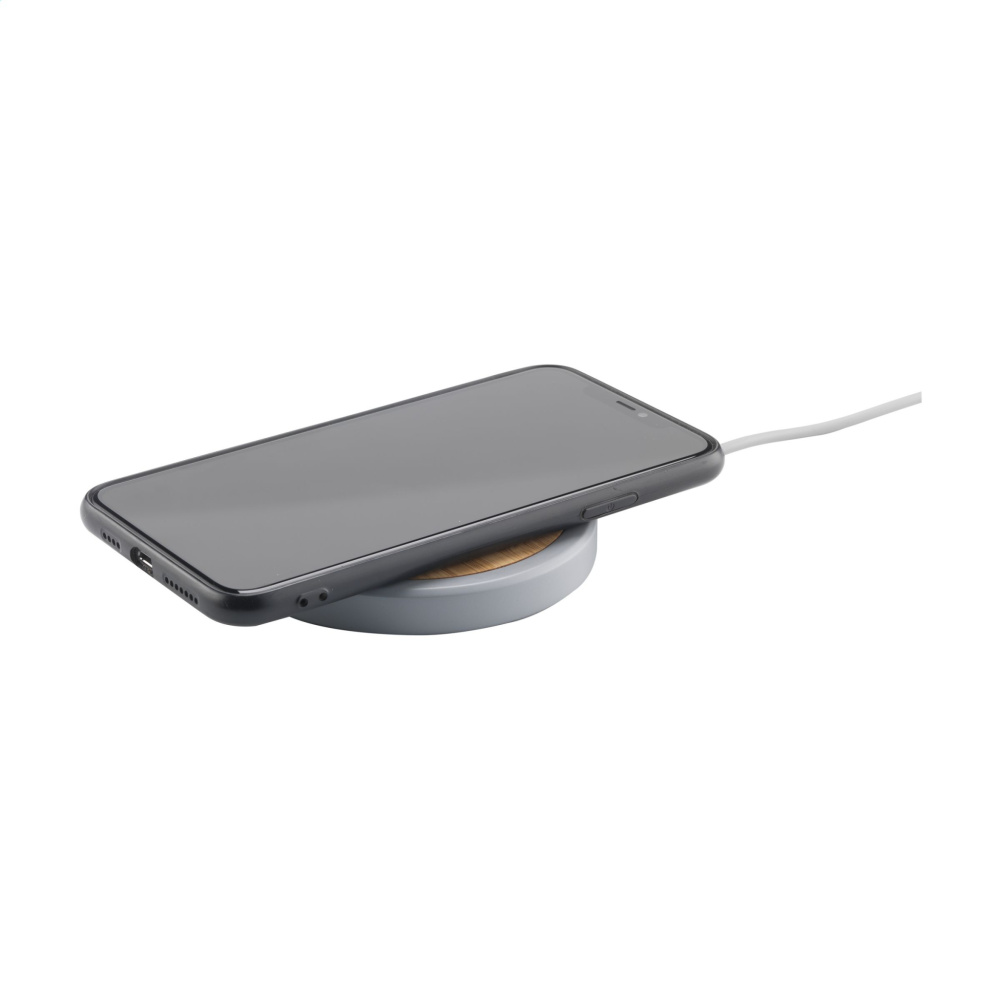 Logotrade promotional gift picture of: Lidos Stone ECO 10W Wireless Charger