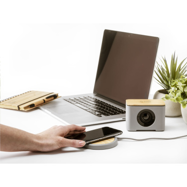 Logotrade promotional product image of: Lidos Stone ECO 10W Wireless Charger