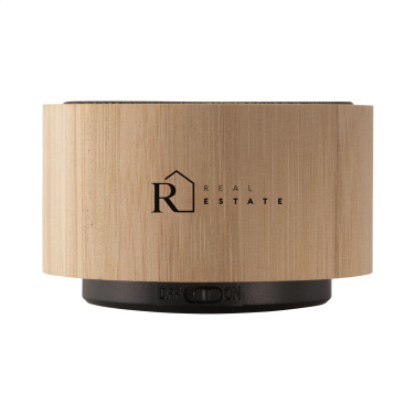 Logotrade business gift image of: Wave Bamboo Wireless Speaker