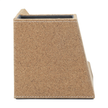 Logotrade promotional merchandise photo of: Ecork Pen Holder Wireless Charger