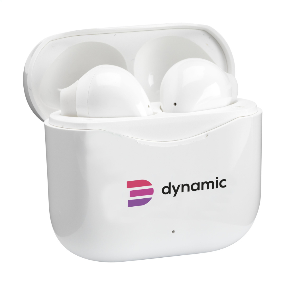 Logo trade promotional merchandise photo of: Olaf RCS TWS Wireless Earbuds