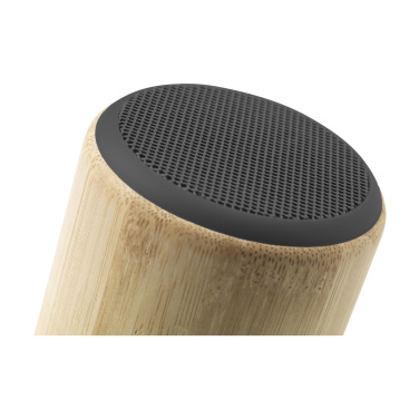 Logo trade advertising products image of: Timor Bamboo Wireless Speaker