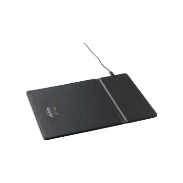 Logo trade promotional gifts image of: RCS Recycled Wireless Charging Mousepad