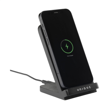 Logo trade advertising products picture of: Baloo Wireless Charger Stand 15W