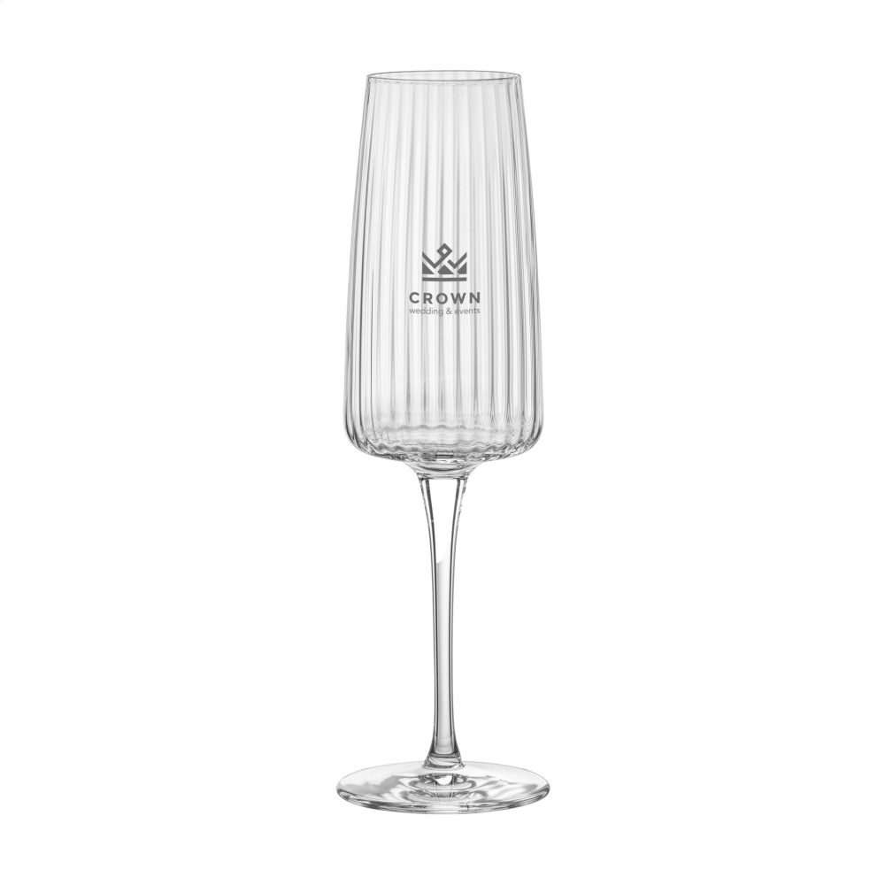 Logotrade corporate gift image of: Ribbio Champagne glass 255 ml