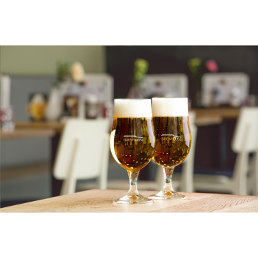 Logo trade promotional giveaway photo of: Munich Beer Glass 370 ml