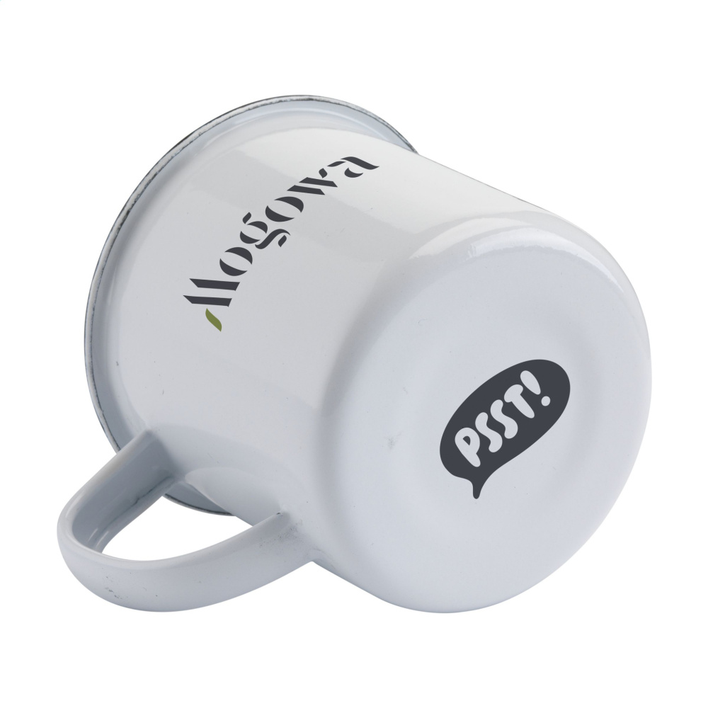 Logotrade promotional giveaway picture of: Retro Enamel Mug 350 ml
