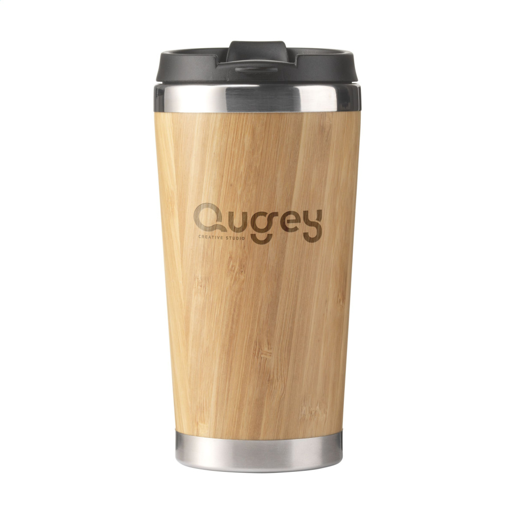 Logotrade promotional merchandise photo of: Tokyo 450 ml bamboo thermo cup