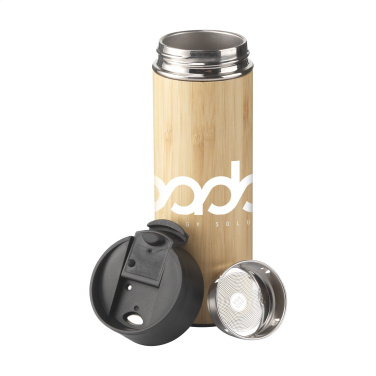Logotrade promotional merchandise photo of: Sakura 360 ml bamboo thermo bottle/thermo cup