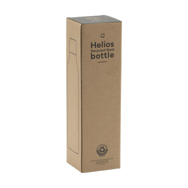 Logo trade promotional items image of: Helios RCS Recycled Steel Bottle 470 ml