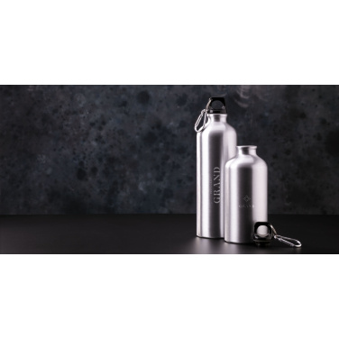 Logo trade corporate gift photo of: AluMini GRS Recycled 500 ml water bottle