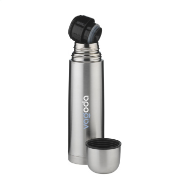 Logo trade corporate gifts picture of: Thermotop Midi RCS Recycled Steel 500 ml thermo bottle