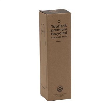 Logo trade promotional product photo of: Topflask Premium RCS Recycled Steel drinking bottle