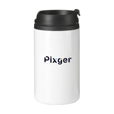 Logo trade corporate gifts image of: Thermo Can RCS Recycled Steel 300 ml thermo cup