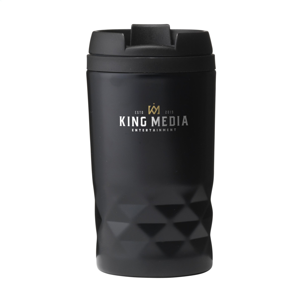 Logo trade promotional giveaways picture of: Graphic Mini Mug RCS Recycled Steel 250 ml thermo cup