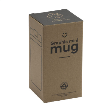 Logotrade advertising products photo of: Graphic Mini Mug RCS Recycled Steel 250 ml thermo cup