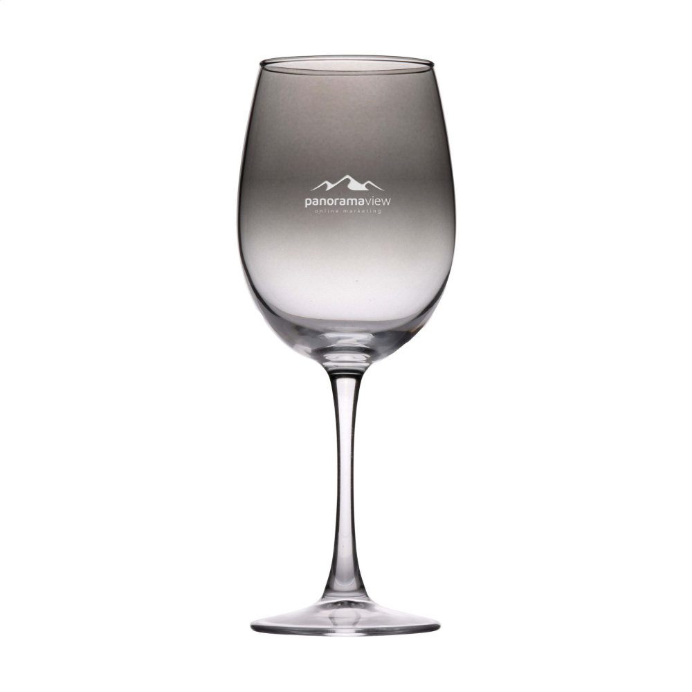 Logo trade promotional items image of: Smokey Wine Glass 465 ml