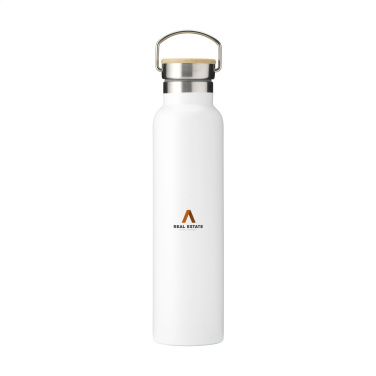 Logo trade corporate gift photo of: Nordvik RCS Recycled Steel 750 ml