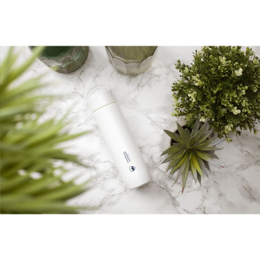 Logo trade promotional gifts image of: EcoBottle Slim 450 ml plant based - made in EU