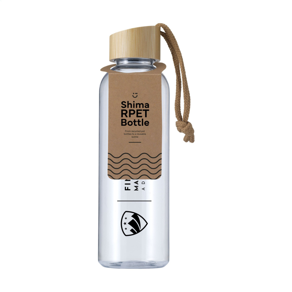 Logotrade advertising products photo of: Shima GRS RPET Bottle 680 ml water bottle