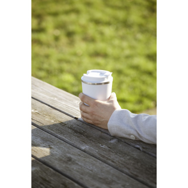 Logotrade promotional giveaway image of: Kaffi RCS Recycled Coffee Mug 300 ml thermo cup