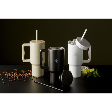 Logotrade corporate gift picture of: Rhino RCS Recycled Steel Cup 900 ml