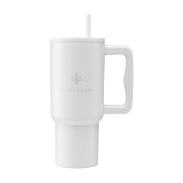 Logo trade promotional products image of: Rhino RCS Recycled Steel Cup 900 ml