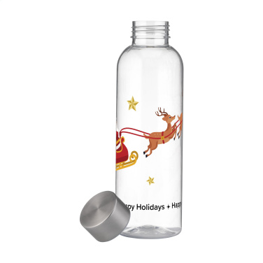 Logotrade promotional products photo of: Senga GRS RPET Bottle 500 ml X-Mas