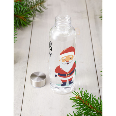 Logotrade promotional item image of: Senga GRS RPET Bottle 500 ml X-Mas
