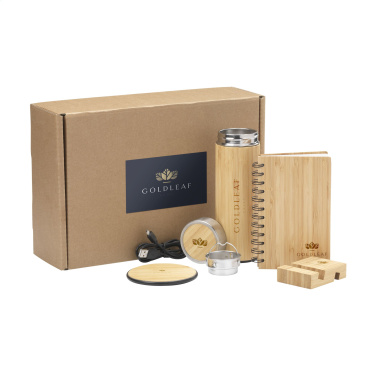 Logotrade promotional product picture of: Merch Set Bamboo Boost