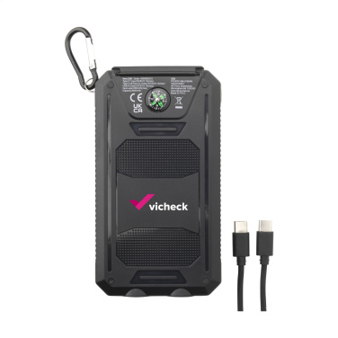 Logo trade promotional items picture of: Trail RCS Solar Charger Compass 8000