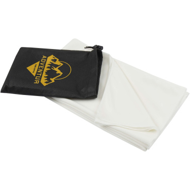 Logo trade promotional merchandise photo of: Lucas RPET sport towel 70x140 cm