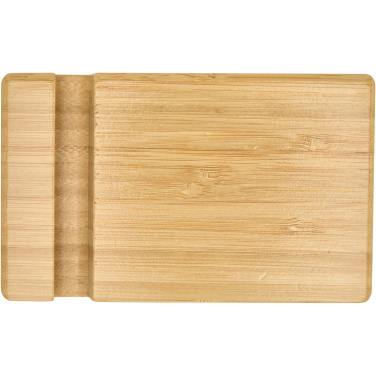 Logo trade promotional gifts picture of: Bubup bamboo 2-angled tablet and phone stand
