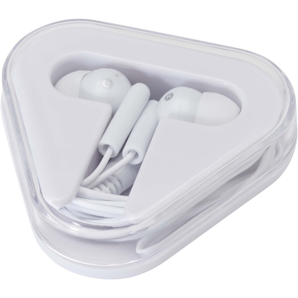 Logotrade promotional product image of: Rebel earbuds with recycled plastic storage box