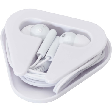 Logotrade promotional gift image of: Rebel earbuds with recycled plastic storage box