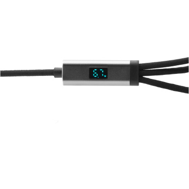 Logotrade promotional gift image of: SCX.design C53 100W 5-in-1 rPET ultra fast charging cable
