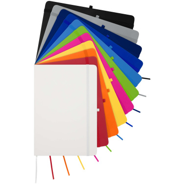 Logo trade promotional gifts picture of: Spectrum Plus A5 hard cover notebook