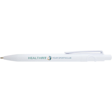 Logo trade advertising products picture of: Unica recycled plastic ballpoint pen (blue ink)