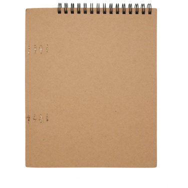 Logotrade promotional gift picture of: Doodle A5 spiral soft cover notebook and crayon set