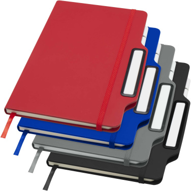 Logotrade promotional merchandise image of: Nexus A5 hard cover notebook with pen and pencil combo (black ink)