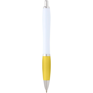 Logo trade business gift photo of: Nash recycled plastic ballpoint pen (black ink)