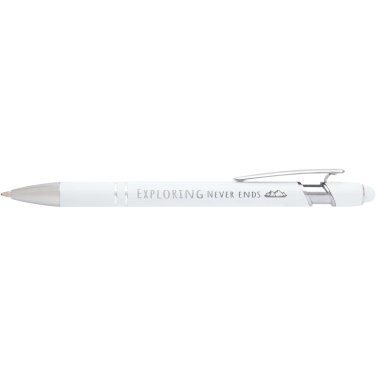 Logotrade promotional merchandise picture of: Kish ballpoint pen with silver finish (blue ink)
