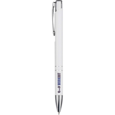 Logotrade advertising products photo of: Moneta recycled aluminium ballpoint pen (blue ink)