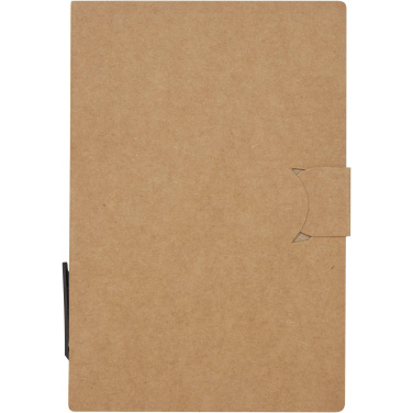 Logo trade promotional merchandise image of: Swift sticky notes booklet with ballpoint pen (black ink)