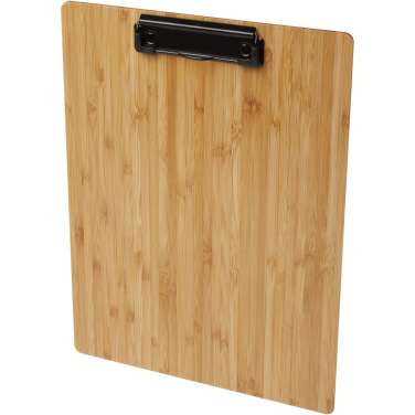 Logo trade promotional gift photo of: Tavula bamboo clipboard