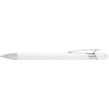 Logotrade corporate gift picture of: Kish ballpoint pen with silver finish (black ink)