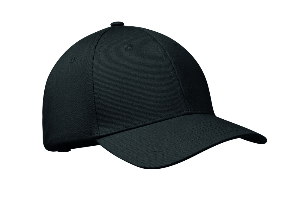 Logo trade promotional merchandise image of: 6 panel cotton baseball cap